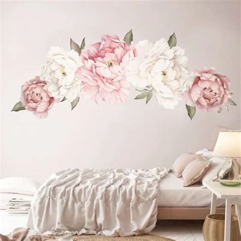 Belle Autocollant Fleur De Pivoine Avec Design R Aliste Pour La D