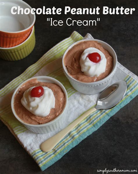 Vegan Chocolate Peanut Butter Ice Cream Recipe Simply Southern Mom