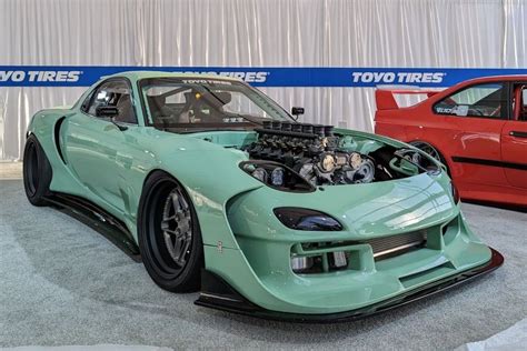 Pagani Zonda V12 Swapped Mazda Rx 7 Shines At Sema 2022