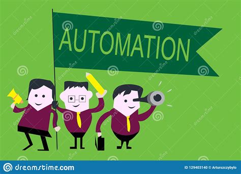 Handwriting Text Automation Concept Meaning Technology Created To