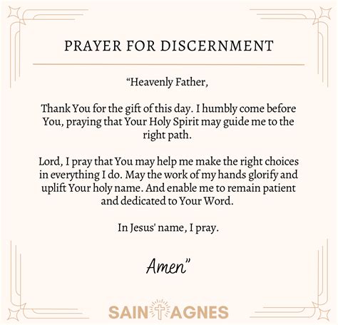 Prayers For Discernment Decision Making And Wisdom