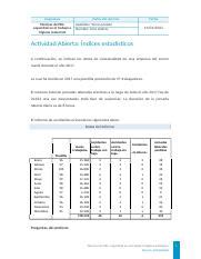 Actividad Abierta Índices estadísticos doc Asignatura Técnicas de PRL