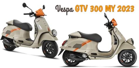 Terlalu Retro Meluncur Skuter Vespa Gtv Edisi Lebih Keren Dan