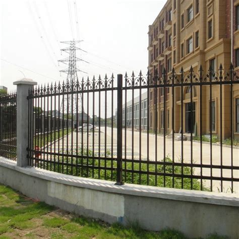 Traffic Barrier Fencing Galvanized Wrought Iron Fence China Wrought