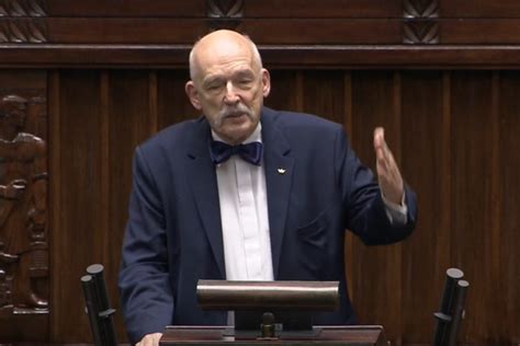 Kolej Plus Korwin Mikke w Sejmie Europa jest zaściankiem skansenem