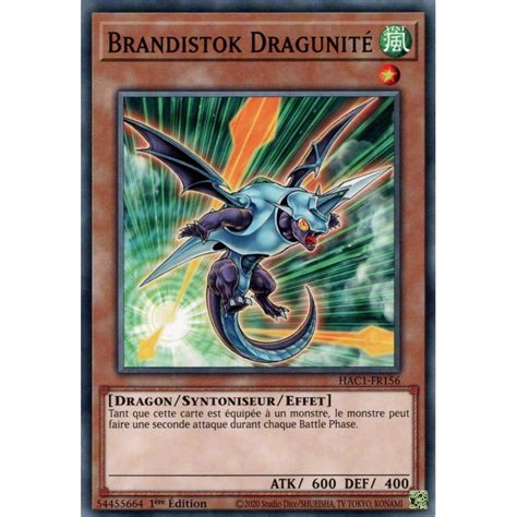 Brandistok Dragunité CDT Yu Gi Oh Arsenal Mystérieux Chapitre 1