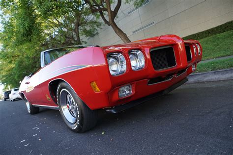 1970 Pontiac Le Mans GTO Judge Tribute 400 330HP V8 Convertible Stock