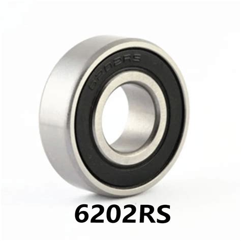 2pcs Lot 6202rs Deep Groove Ball Bearing 6202 Rs 6202rs 15 35 11mm 15