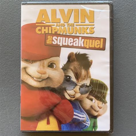 ALVIN AND THE Chipmunks: The Squeakquel DVD 2009 Widescreen New and ...