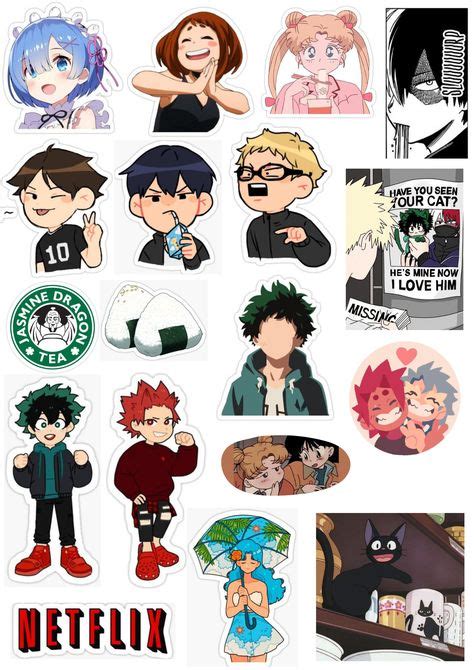 60 CUZ THEY RE STICKERS Ideas In 2021 Anime Stickers Anime