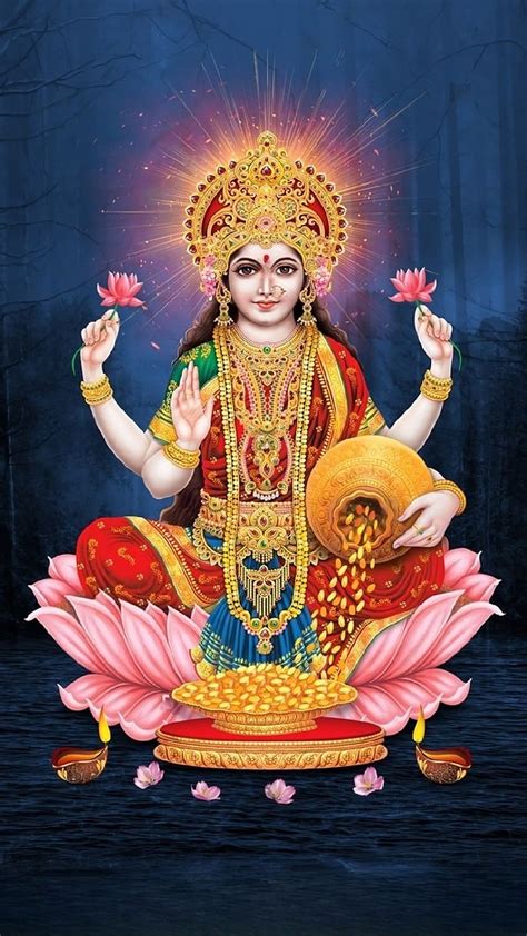 Maa Laxmi Animated Maa Laxmi Goddess Of Wealth Lakshmi Maa Animated