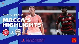 Western Sydney Wanderers V Adelaide United Macca S Highlights