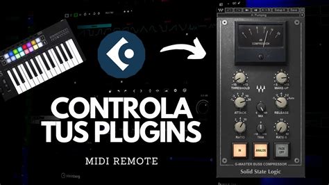 Como CONTROLAR Tus PLUGINS Con MIDI REMOTE En Cubase YouTube