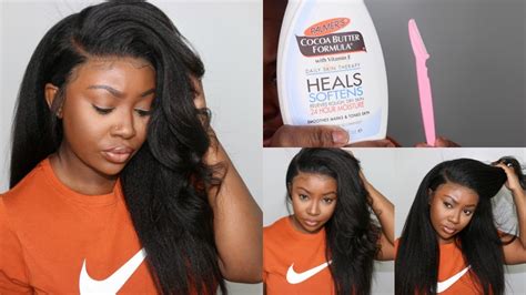 Secrets Revealed Glueless 360 Lace Wig Install With No Leave Out