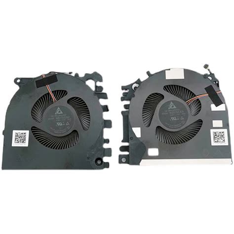 GPU CPU Fan for HP ZBook Fury 15 G7 G8 M17046-001 M17047-001 M82623-001