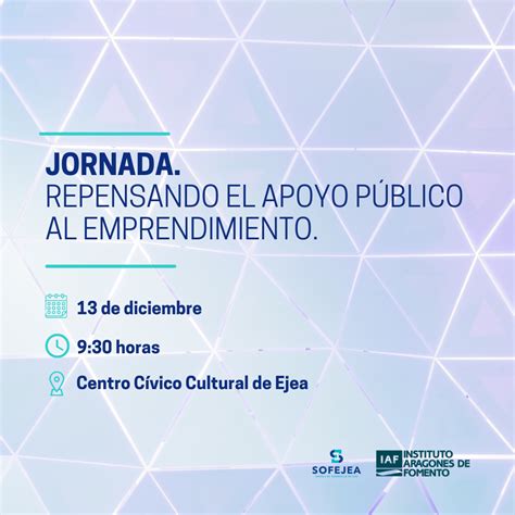 SOFEJEA e IAF organizan una jornada de reflexión sobre el apoyo público