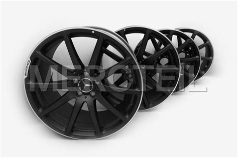 SL Class SL63 AMG Black Matte Forged Rims R19 R20 231 Genuine Mercedes