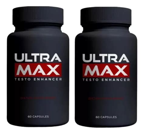 Packx2 Ultramax Potenciador Testo Enhancer Potenciador 60cap Cuotas