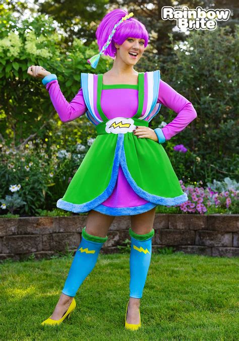 Stormy Rainbow Brite Womens Costume Rainbow Brite Costumes