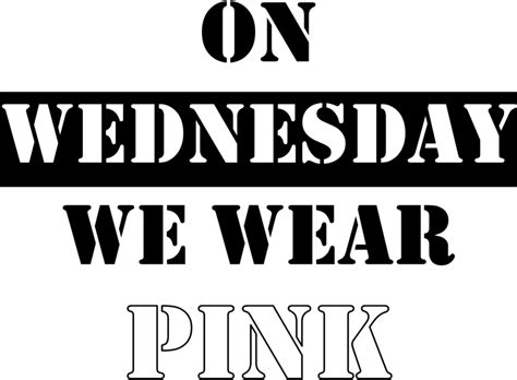 On Wednesday We Wear Pink Censor Clipart Large Size Png Image Pikpng