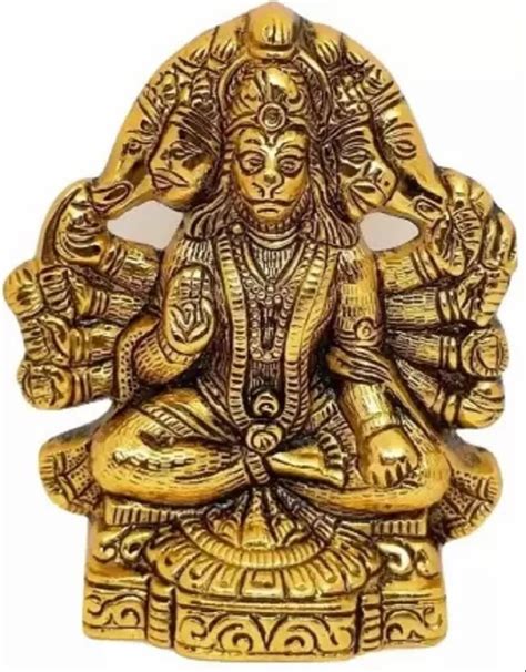 Brass Panchmukhi Hanuman Statue Temple At Rs Piece In Gurgaon Id