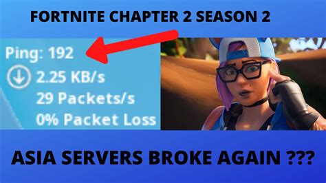 Fortnite Asia Servers Broke Again With The New Season Youtube