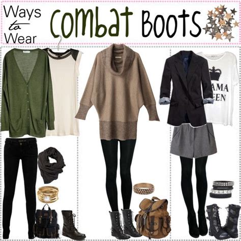 Luxury Fashion And Independent Designers Ssense Combat Boot Outfits