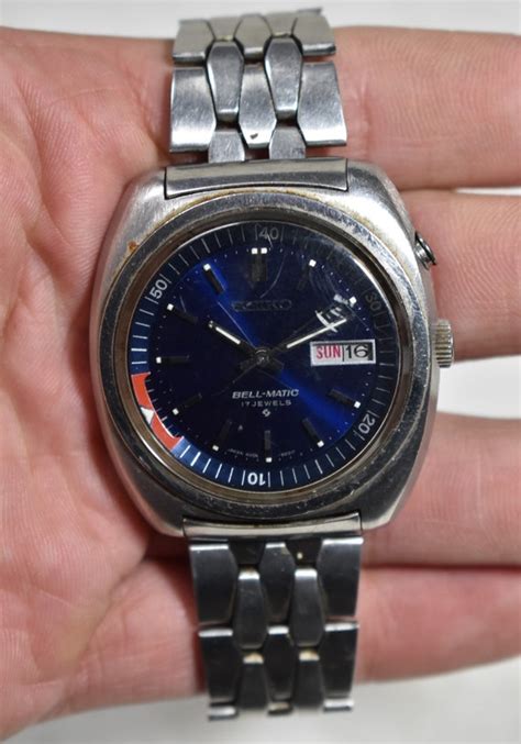 Vintage Seiko Bell Matic 17 Jewels Watch Japan Movt 4 Gem