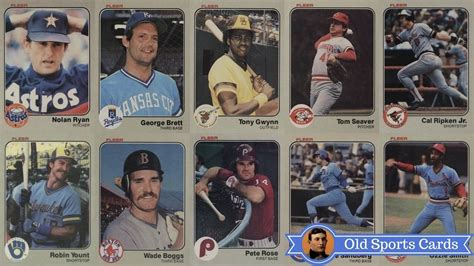 15 Most Valuable 1983 Fleer Baseball Cards Old Sports Cards