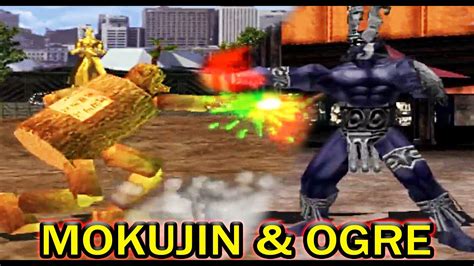 Tas Mokujin Ogre Gameplay Tekken Tag Tournament Requested Youtube