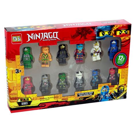 NINJAGO ZESTAW 12 FIGUREK KLOCKI FIGURKI AKCESORIA 12492078119 Allegro Pl