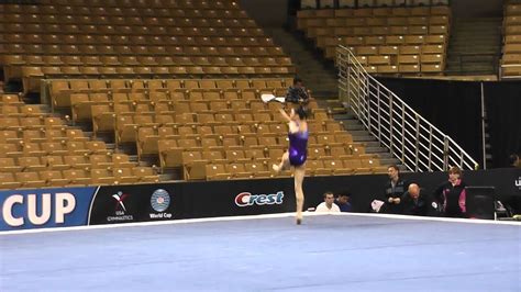 Kyla Ross Floor 2013 Atandt American Cup Podium Training Youtube