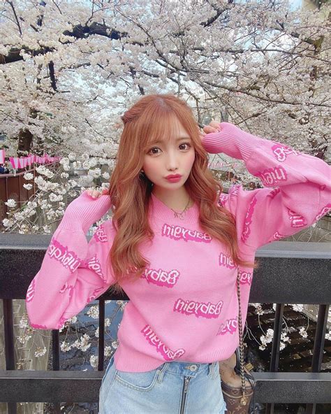 まゆぴちゅーさんのインスタグラム写真 まゆぴちゅーinstagram「sakura〜🌸🌸🌸💓 今日は池尻のカフェに行ってから 目黒川の