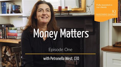 Money Matters Episode 1 Financial Investment Advice During The