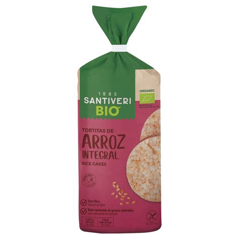 Tortitas De Arroz Integral Bio 100 G Santiveri