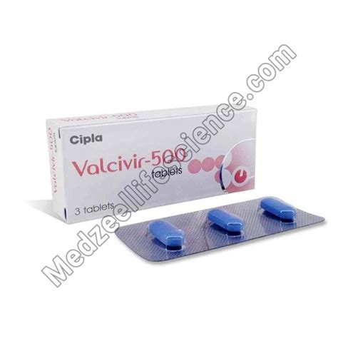 Valcivir 500mg Tablet Valacyclovir Trusted Pharmacy ED Medicine