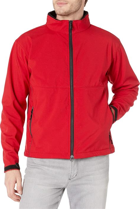 Clique Mens Clique Softshell Full Zip Jacket At Amazon Mens Clothing