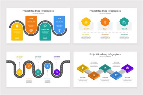 Project Roadmap PowerPoint Template | Nulivo Market