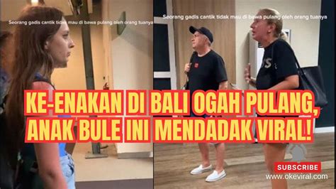 Viral Anak Bule Ini Nekat Kabur Di Bandara Ngurah Rai Tak Mau Pulang