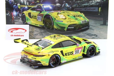 Minichamps 1 18 Porsche 911 GT3 R 911 24h Nürburgring 2023 Manthey