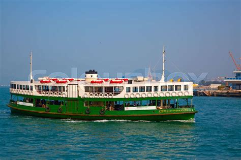 Hong Kong Ferry Stock Image Colourbox