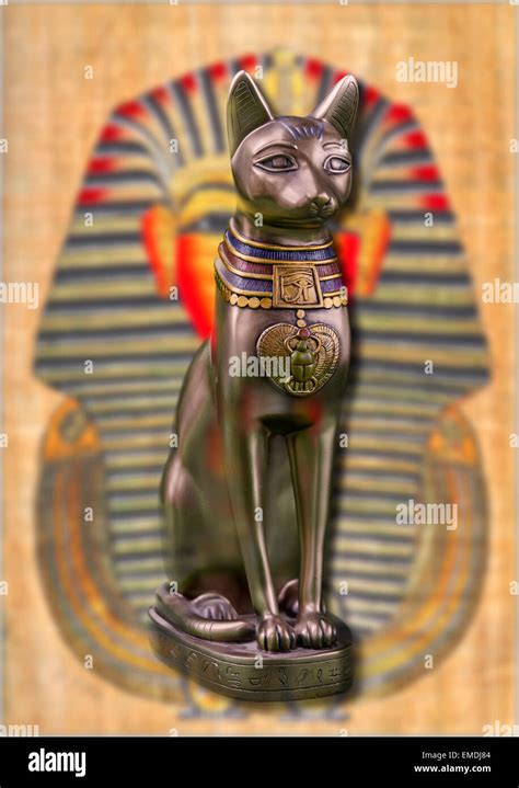 Egyptian God Bastet Stock Photo - Alamy