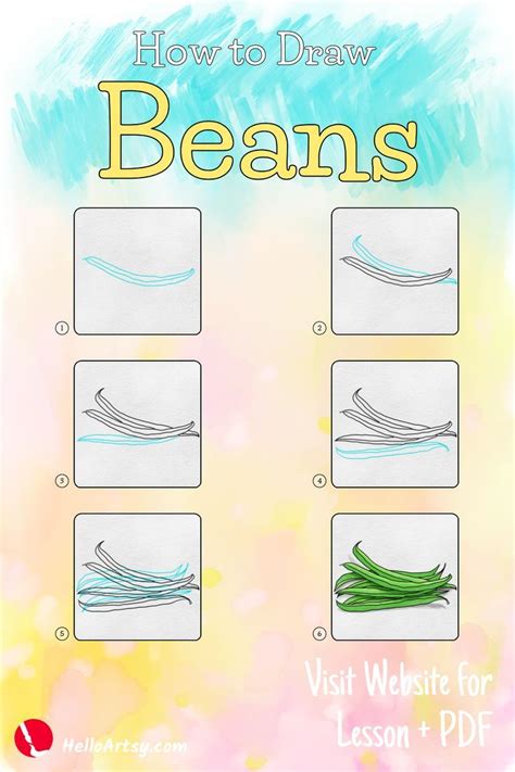 How To Draw Beans Easy Drawing Lesson For Any Beginner Artofit