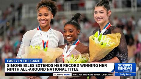 Simone Biles Continues Olympic Prep By Cruising To Her 9th U S