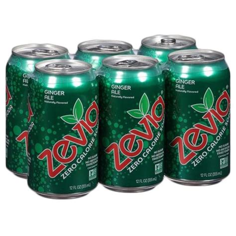 Zevia Ginger Ale Cans 6 Pack Foodland