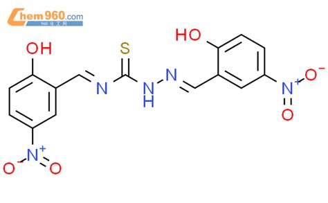 774608 54 7 HYDRAZINECARBOTHIOAMIDE N 2 BIS 2 HYDROXY 5 NITROPHENYL