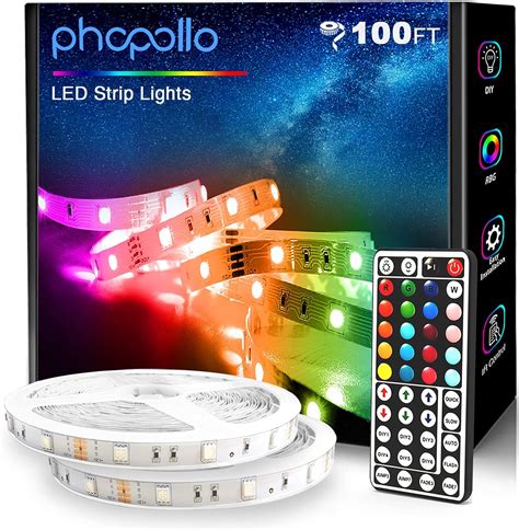 Phopollo Kit De Luces Led En Tira De Pies Luces Llevadas Para