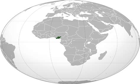 Biafra In The World Map - Arline Nicholle