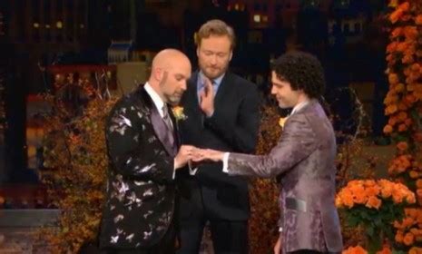 Conan Officiates A Gay Wedding Groundbreaking The Week