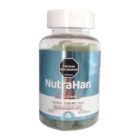 GreenHan 60 Gomas 240 G Nutrahan Alimentarte Saludable